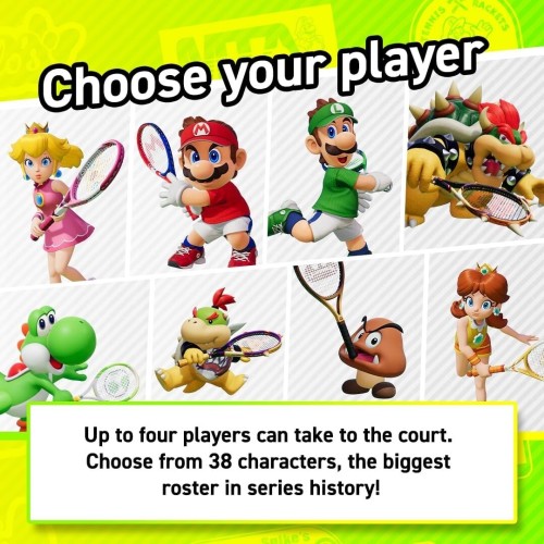 Mario Mano Super Mario tennis fever  045496313616