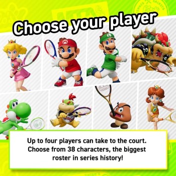 Mario Mano Super Mario Nsw2 mario tennis fever  045496313616