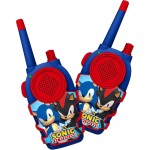 otl technologies otl  sonic the hedgehog walkie talkie set, 150m range, push-to-talk, static  5055371630252