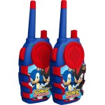 otl technologies otl  sonic the hedgehog walkie talkie set, 150m range, push-to-talk, static  5055371630252