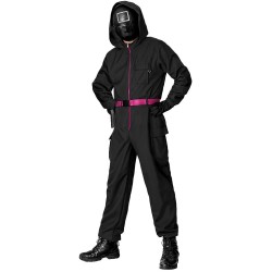 fun world Officer Uniform With Mask Square GS Medium 9-10 Years 134-140 cm. 5169-4 5212054710223
