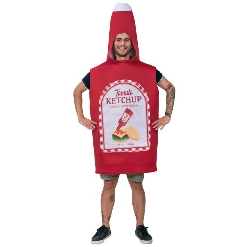 fun world Ketchup Adult Costume Medium 160-170 cm. 5191-1 5212054709067