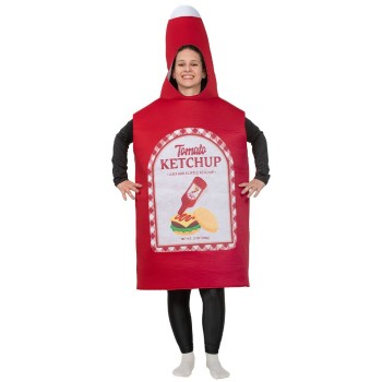 fun world Ketchup Adult Costume Medium 160-170 cm. 5191-1 5212054709067
