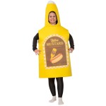 fun world Mustard Costume for Adults Medium 160-170 cm. 5190-1 5212054709043