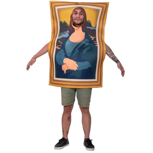 fun world Adult Costume Painting Mona Lisa Medium 160-170 cm. 5192-1 5212054709081