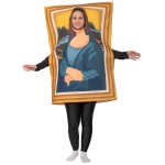 fun world Adult Costume Painting Mona Lisa Medium 160-170 cm. 5192-1 5212054709081