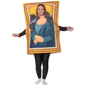 fun world Adult Costume Painting Mona Lisa Medium 160-170 cm. 5192-1 5212054709081