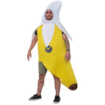fun world Banana Suit Medium 160-170 cm. 5193-2 5212054709104
