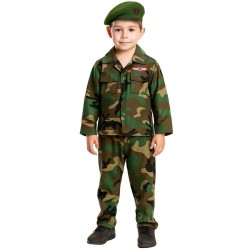 fun world Soldier Uniform Green Beret UK 9-10 Years 134-140cm 5195-3 5212054709180