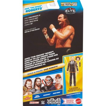 Mattel WWE® Wrestlemania® Jake "The Snake" HVF76 / JHX78 194735337521