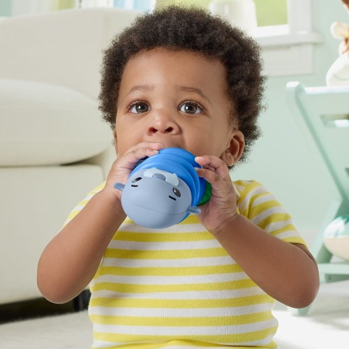 Mattel Fisher-Price Squishseas Silicone Walrus Rattle & Teether Activity Toy For Newborn Baby JHB54 / JHB56 194735327072