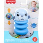 Mattel Fisher-Price Squishseas Silicone Walrus Rattle & Teether Activity Toy For Newborn Baby JHB54 / JHB56 194735327072