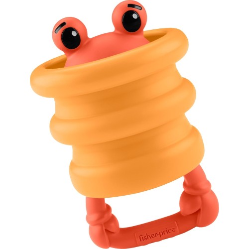 Mattel Fisher-Price Squishseas Silicone Crab Rattle & Teether Activity Toy For Newborn Baby JHB54 / JHB55 194735327218