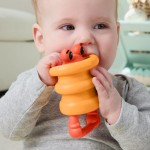 Mattel Fisher-Price Squishseas Silicone Crab Rattle & Teether Activity Toy For Newborn Baby JHB54 / JHB55 194735327218