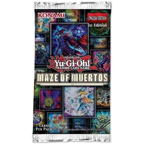 KONAMI Yu-Gi-Oh Maze Of Muertos Booster KON194140 4012927194096