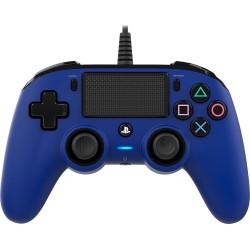 Ps4 nacon wired compact controller color edition blue  3499550360684