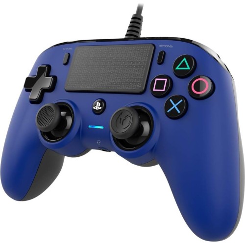 Ps4 nacon wired compact controller color edition blue  3499550360684