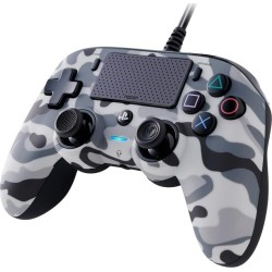 Ps4 nacon wired compact gamepad camo grey  3499550383461