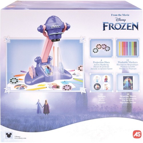 As company Disney Frozen λαμπάδα as προτζέκτορας ζωγραφικής frozen για 4+ χρονών 1500-54008 5203068540081