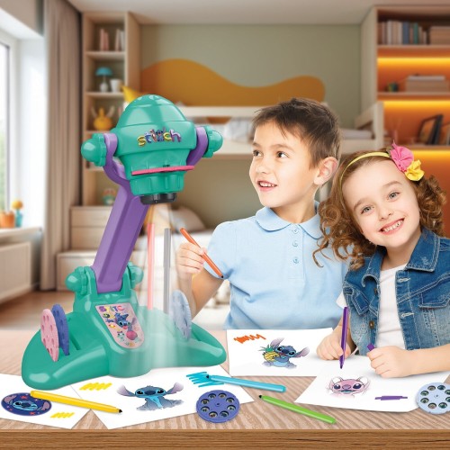 As company Disney Stitch λαμπάδα as προτζέκτορας ζωγραφικής stitch για 3+ χρονών 1500-54007 5203068540074