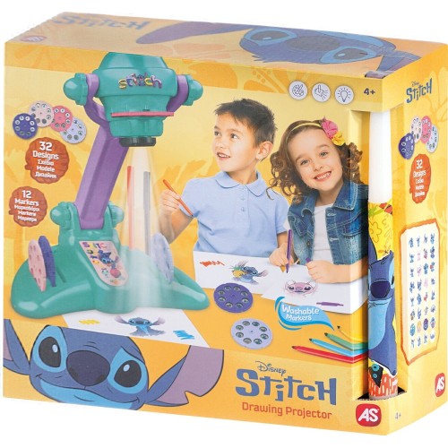As company Disney Stitch Lampada as Stitch Painting Projector for 3+ Years 1500-54007 5203068540074