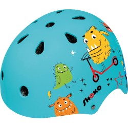As company Shoko Children's Helmet With Light Minty Monsters 5004-50536 5203068505363
