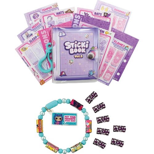 As company AS Sticki Rolls Set of Bracelets and Album Collection For 6+ Years 1863-20001 850031949348