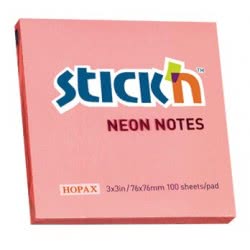 OEM Χαρτάκια Σημειώσεων Stick N` Cube Neon 76Χ76mm 100Φ. 550.21332.2 4712759211663