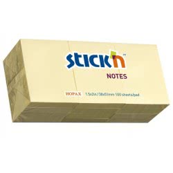 OEM Χαρτάκια Σημειώσεων Stick N` Cube Κίτρινο 38Χ50mm 100Φ 550.21003 4712759907092
