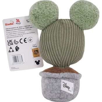 As company Disney Mickey Mouse λούτρινο γλαστράκι mickey 18εκ 1607-01800 5203068018009