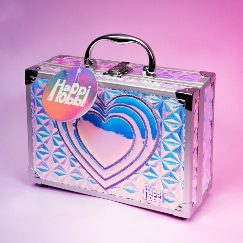 As company Happi Hobbi Sparkle Love Beauty Case With 30 Accessories For 6+ 1081-60021 5203068600211