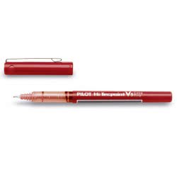 PILOT Στυλό V5 Liquid Ink Rollerball 0.5 Mm Κόκκινος BX-V5R 4902505085697