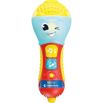 Baby Clementoni Baby Baby toy Baby Microphone - Speaks Greek - for 10-36 Months 1000-63428 8005125634286