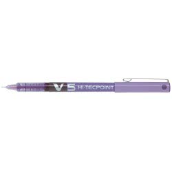 PILOT Στυλό V5 Liquid Ink Rollerball 0.5 Mm Μωβ BX-V5V 4902505085741