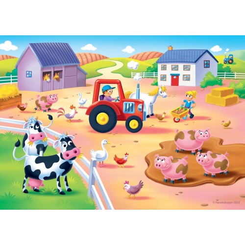 Ravensburger Τα Πρώτα μου Παζλ 4/6/8/10 Τεμ. Πόσα Μπορείς να Μετρήσεις? 12004065 4005555040651