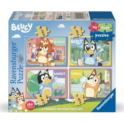Ravensburger Τα Πρώτα μου Παζλ 2/3/4/5 Τεμ. Bluey 12004105 4005555041054