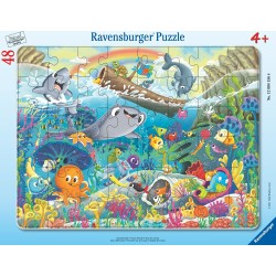 Ravensburger 40 pcs Frame Puzzle Underwater 12004156 4005555041566