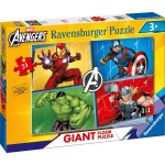 Ravensburger Παζλ Δαπέδου 24 Τεμ. Avengers 12004326 4005555043263