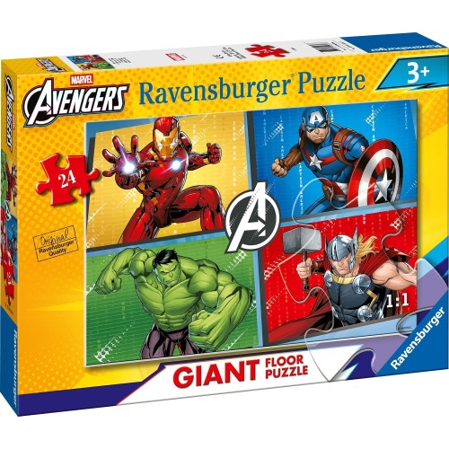 Ravensburger Παζλ Δαπέδου 24 Τεμ. Avengers 12004326 4005555043263