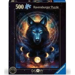 Ravensburger Παζλ 500 Τεμ. Λύκος - Starline 12000442 4005555004424