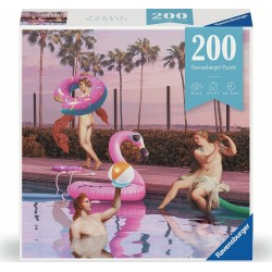 Ravensburger Παζλ 200 Τεμ. Moments Pool Party 12000768 4005555007685