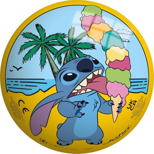 John Disney Stitch Μπάλα 130mm Stitch 50128 4006149501282