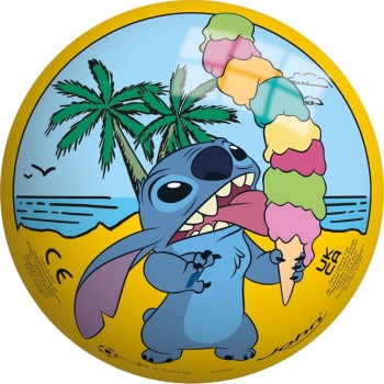 John Disney Stitch Μπάλα 130mm Stitch 50128 4006149501282