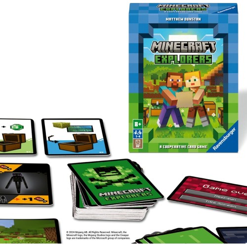 Ravensburger Card Game Minecraft Explorers 21580 4005556215805