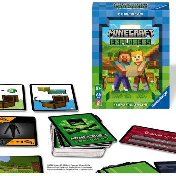 Ravensburger Card Game Minecraft Explorers 21580 4005556215805