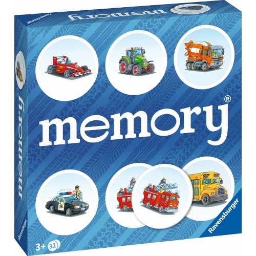 Ravensburger Επιτραπέζιο Μνήμης Memory Οχήματα 22378 4005556223787
