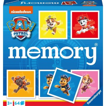 Ravensburger Επιτραπέζιο Μνήμης Memory Paw Patrol 20887 4005556208876