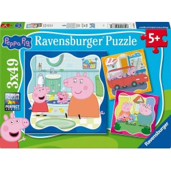 Ravensburger Παζλ 3x49 τεμ. peppa pig 12004288 4005555042884