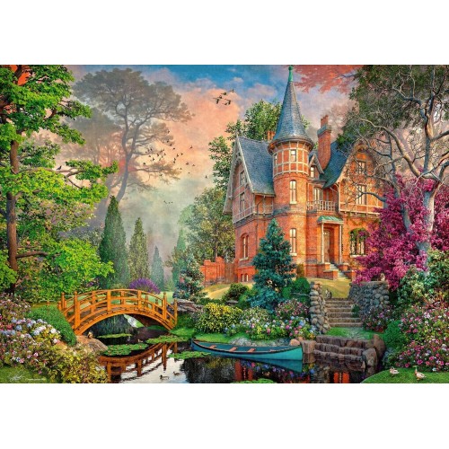 Ravensburger terracotta mansion 1000 piece jigsaw puzzle for adults and kids age 12+ by  12001717 4005555017172