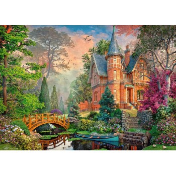 Ravensburger terracotta mansion 1000 piece jigsaw puzzle for adults and kids age 12+ by  12001717 4005555017172